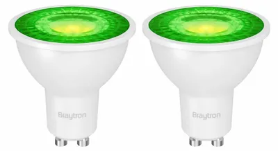Produktbild von GU10 LED Spot Grün 7W 38° 2er Set Deko Party Event Licht Lampe Garten Beleuchtung farbig Akzentbeleuchtung Gastronomie Effektlicht
