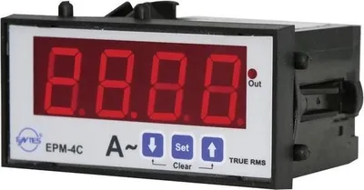Produktbild von ENTES EPM-4C-48 Programmierbares 1-Phasen AC Strommessgerät Einbauinstrument mit Ausgangsrelais