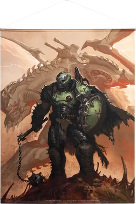 Image de Doom The Dark Ages Poster Canvas Concept Art