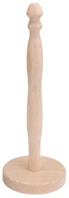 Image de Porte-serviettes en papier 30 cm bois naturel
