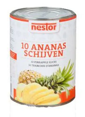 Produktbild von Nestor 10 Ananasscheiben (6x 567g)