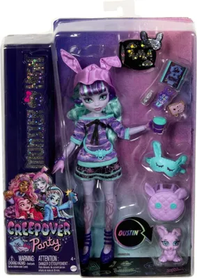 Zdjęcie produktu dla Monster High Creepover Party HLP87, Lalka modowa, Damski, 4 lat(a), Chłopak, dziewczyna, 252,2 mm, Wielobarwny