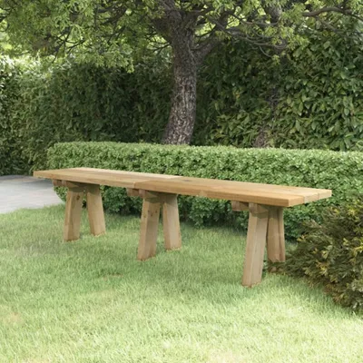 Obrázok produktu pre vidaXL Záhradná lavička 160 cm z masívneho dreva Impregnovaná borovica