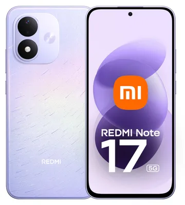 Image de Xiaomi Redmi Note 17 5G 17,8 cm (6.99") Double SIM USB Type-C 6 Go 256 Go 7700 mAh Violet