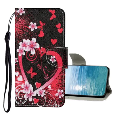 Image de Étui en simili cuir pour Xiaomi Redmi 10C, motif 5, accessoires de protection