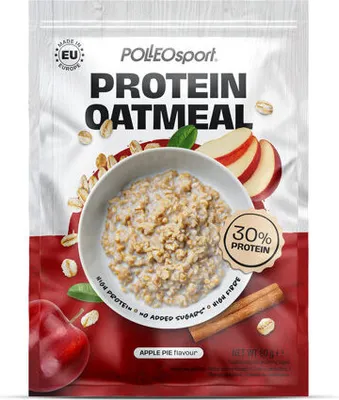 Zdjęcie produktu dla Polleo Sport Protein Oatmeal, 60 g - Apple Pie