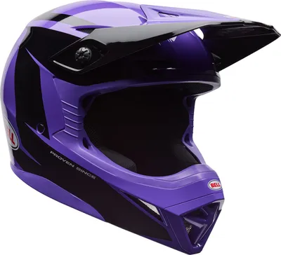 Produktbild von Bell MX-10 MIPS Talon Motocross-Helm, lila, S (55/56)