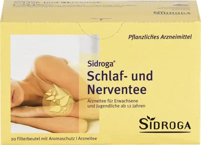 Produktbild von Sidroga Schlaf- und Nerventee, 20 St. Filterbeutel