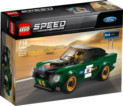 Produktbild von LEGO® Speed Champions 1968 Ford Mustang Fastback, 75884