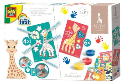 Produktbild von Zeichnungen zum Ausmalen SES Creative Sophie la girafe