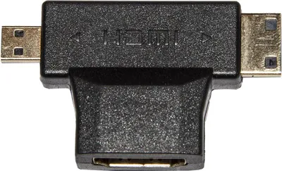 Produktbild von LINK LKADAT57, HDMI A, Micro-HDMI, Mini-HDMI, Schwarz