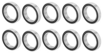 Kugellager 6803-2RS, 10 Stück, 17x26x5 mm, gummiabdichtung