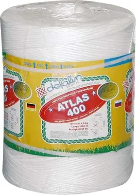 Immagine prodotto di Spago agricolo bianco in polipropilene Atlas 400M/Kg - Sz-N 400M/Kg