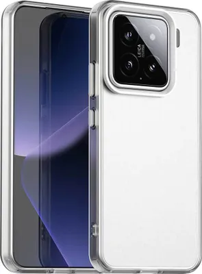 Obrázek produktu pro Pouzdro pro Xiaomi 15, tenké poloprůhledné matné nárazuvzdorné pouzdro na telefon Bílý