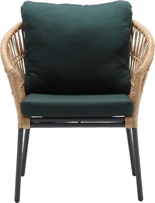 Immagine prodotto di Poltrona verde terrazza design elegante arredamento moderno 1 posto poltrona