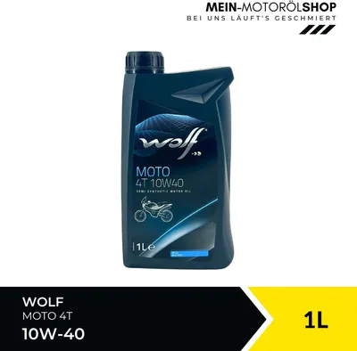 Produktbild von Wolf Moto 4T 10W-40 1 Liter (1043808)
