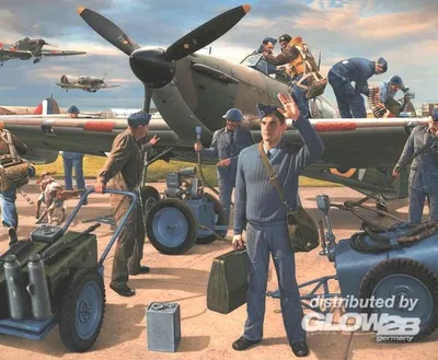 Produktbild von Airfix WWII RAF Ground Crew  1:48 A04702