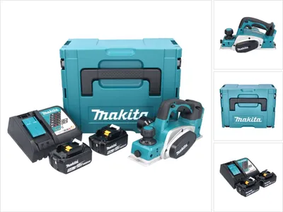Image de Makita Rabot sans fil LXT 18 V - 15 000 tr/min - 82 mm