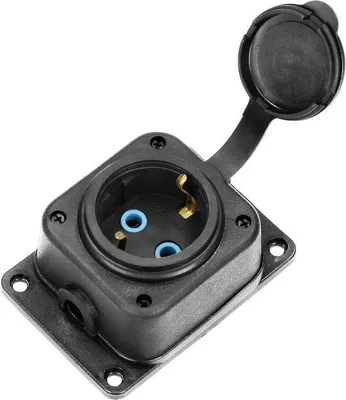 Image de Prises Schuko étanches 230 V 16 A IP44 pour usage extérieur