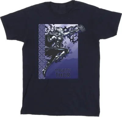 Produktbild von Marvel - "Love And Thunder Mighty" T-Shirt für Herren BI52170 (M) (Marineblau)