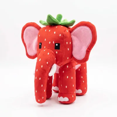 Produktbild von Steal A Brainrot Sammy Jandel Erdbeer Elefant Plüschfigur Kuscheltier Anime Spielzeug Weihnachtsgeschenk - Modell: Strawberry Elephant