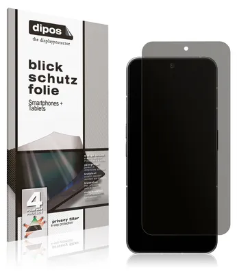 Produktbild von Blickschutzfolie für Nothing Phone 2 matt Schutzfolie Folie Display Schutz dipos