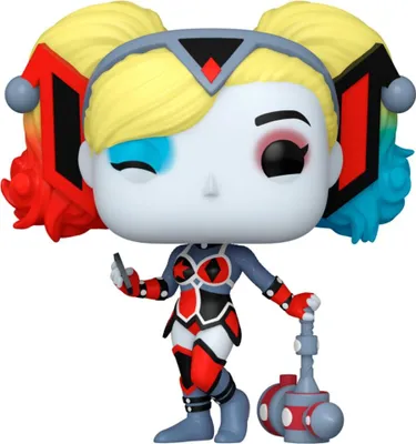 Produktbild von Harley Quinn Apokolips POP-Figur, Sammlerspielzeug, 10 cm