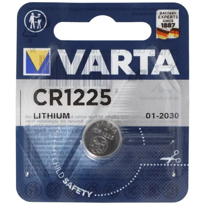Zdjęcie produktu dla Bateria do elektroniki profesjonalnej Varta CR1225 06225101401 IEC CR 1225
