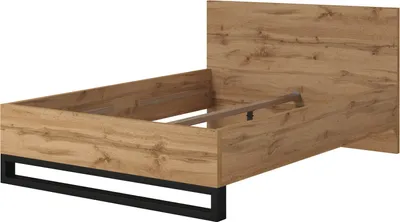 Produktbild von Bett 140X200 Cm Halle 30 Bettgestelle 140X200 Cm Bettrahmen Wotan Eiche