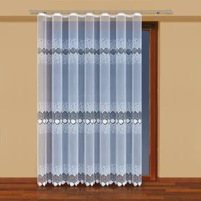 Produktbild von Gardine 250 x 200 cm, weiß, konfektioniert, HAFT 221500/250, Vorhang