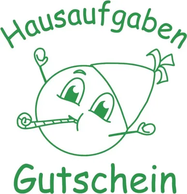 Produktbild von TimeTEX Siebdruck-Stempel "Perpetuum", "Hausaufgaben-Gutschein"