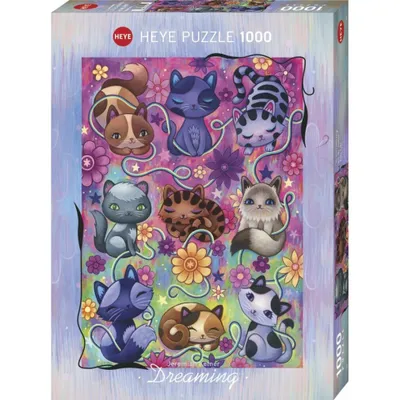 Obrázek produktu pro Puzzle 1000 dílků Kitty Cats Heye 29955
