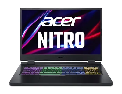 Zdjęcie produktu dla Acer NITRO 5/AN517-55/i5-12450H/17.3"/FHD/16GB/1TB SSD/RTX 4060/W11H/Black/2R