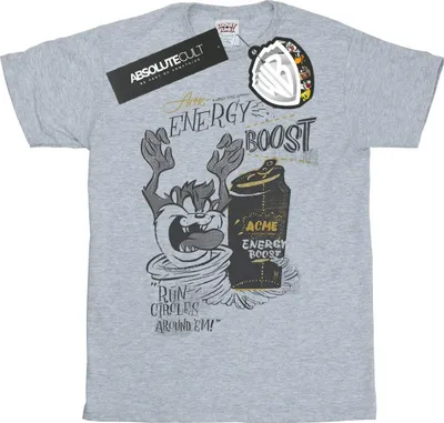 Produktbild von Looney Tunes - "Energy Boost" T-Shirt für Herren BI34192 (S) (Grau)