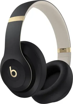 Obrázok produktu pre Beats, Bluetooth slúchadlá cez uši Studio Pro s potlačením hluku ANC, čierne/zlaté