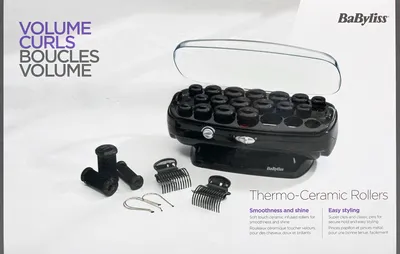 Produktbild von BaByliss Babyliss Heated Hair Rollers black Schwarz (RS035E)