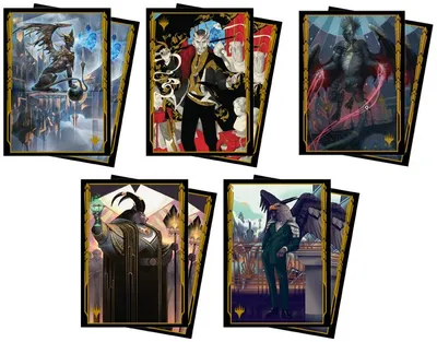Produktbild von 100 Ultra Pro MtG Magic Sleeves - Streets of New Capenna (66x91mm)