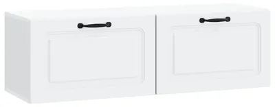 Obrázok produktu pre Nástenná TV skrinka Biela 98 x 31 x 30 cm Kompozitné drevo
