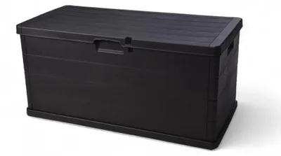 Obrázek produktu pro Víceúčelový úložný truhla, antracitová, objem 340 l – 76 x 55 x V 52 cm