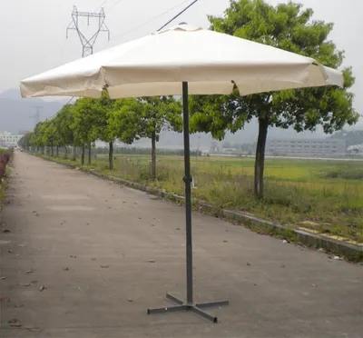 Produktbild von Linder Exclusiv Sonnenschirm, Gartenschirm Ø 300 cm,mit Kurbel, Beige