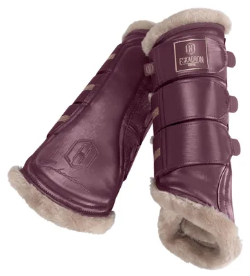 Produktbild von Eskadron HERITAGE Gamasche " GAMSLATE FAUXFUR " 1Paar Größe - L Farbe - cassis