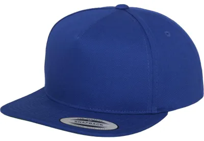 Produktbild von Classic 5 Panel Snapback Cap,royal