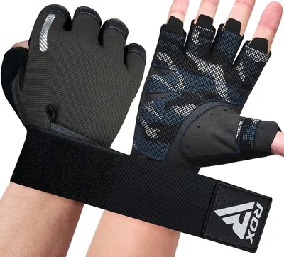 Produktbild von RDX Gewichtheberhandschuhe Fitness Bodybuilding Training Radfahren Fitnessstudio Ausrüstung