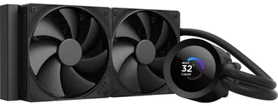 Produktbild von NZXT Kraken Plus 240, All-in-One-Flüssigkeitskühler, 12 cm, Schwarz