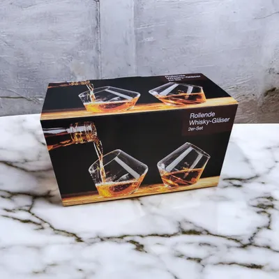 Produktbild von Rollende Whiskey Gläser, 2-er Set 430 ml