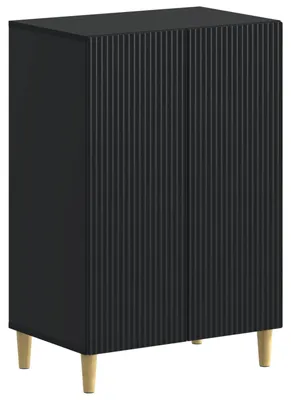 Productafbeelding van vidaXL schoenenkast ARNHEM, 59,5 x 39,5 x 90 cm, houtvezel, zwart