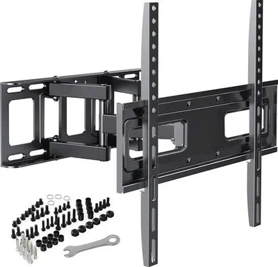 Produktbild von Famanu TV Wandhalterung drehbar für 32-65 Zoll TVs - Max. 55 kg und VESA 400x400
