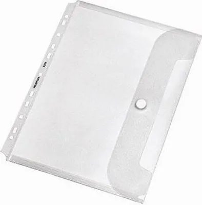 Produktbild von Dokumentenhüllen Serie Crystal - transparent, für A4, 1 Stück
