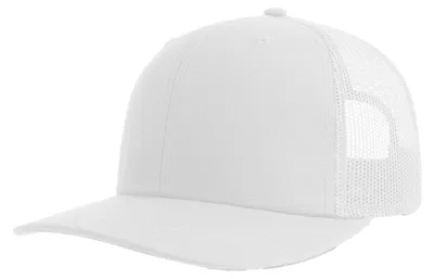 Produktbild von Atlantis Headwear - "Sonic-S" Baseball-Mütze LT2076 (Einheitsgröße) (Weiß)