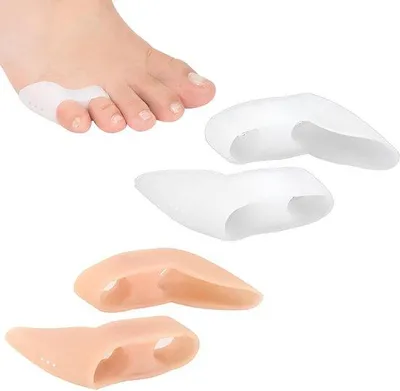 Produktbild von Kleine Teenspreider für krümmende Zehen - Fixierung von kleiner Zeh - Korrektur von überlappenden Zehen - Zehengestellung - Zehenkorrektur - kleiner Zeh
